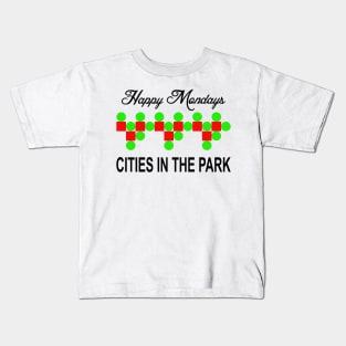 Happy Mondays Cities In The Park Kids T-Shirt